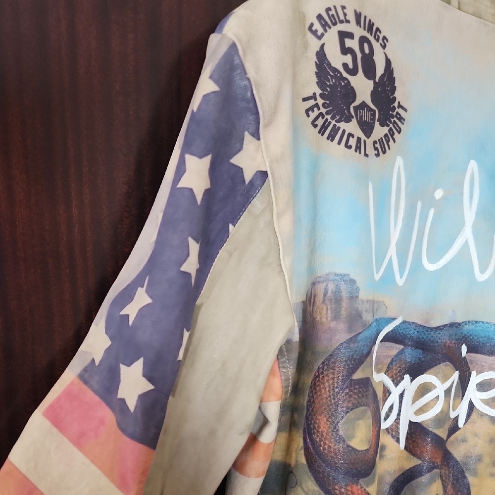 PHP PIHAKAPI Multicolor Bomber Jacket - image 5